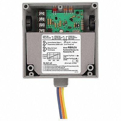 Enclosed 10A Relay/Current Switch