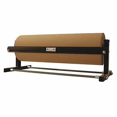 Kraft Paper Dispenser Black Mounted