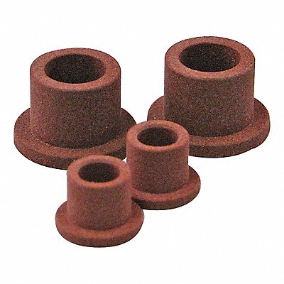 Flanged Sleeve Bearing 5/8 in Bore PTFE