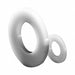 Thrst Wshr 1/2in Bore 3/4inOD Nylon PK10