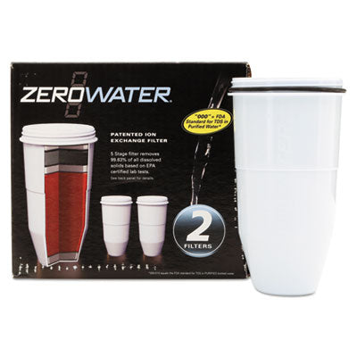 FILTER,WATER,ZERO,2/PK,WH