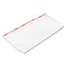 TOWEL,FODSRV,WHITE/RED