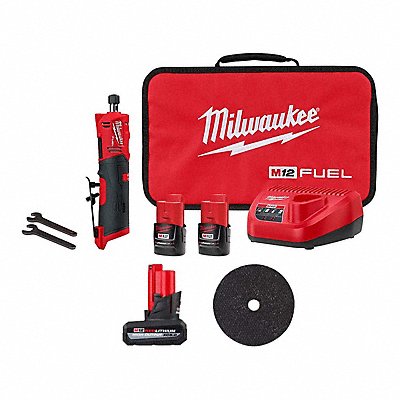 Grinder Kit Battery and Wheel