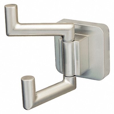 Bathroom Hook Brass Brushed 4 3/4 in W