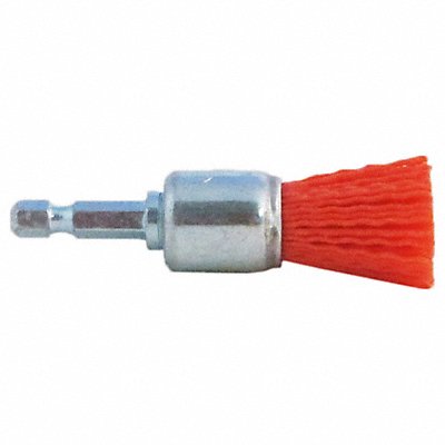 Nyalox End Brush 120 Grit Orange 3/4 