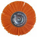 Nyalox Wheel Brush 120 Grit Orange 4 