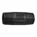 Black Pipe Nipple 3/4 X 2 In
