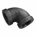Black Elboe 90 Degree 1 In