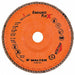 Fiber Disc 6 in Dia 7/8in Arbor 80 Grit