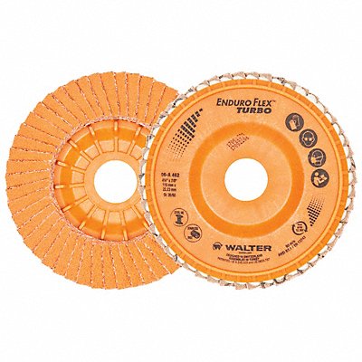 Blend Flap Disc 4.5 X7/8 36/60G