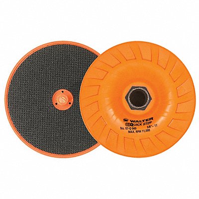 Quick-Step Backing Padia 4.5 dia 5/8-11 
