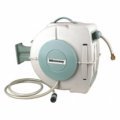 Spring Return Hose Reel Wall 1/2 65 ft
