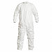 Coveralls 3XL White Spunbonded PE PK25