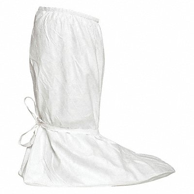 Boot Covers Serged White L PK100