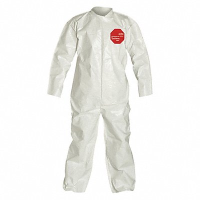 Coveralls XL White Tychem(R) 4000 PK12