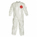 Coveralls 4XL White Tychem(R) 4000 PK12