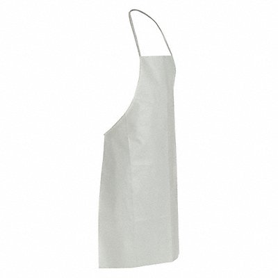 Disposable Bib Apron Wht Tyvek(R) PK100