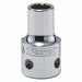 Socket Steel Chrome 3/8 in