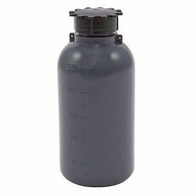 Bottle 131 mm H Gray 60 mm Dia PK50