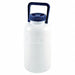 Carboy 5 L 340 mm H White