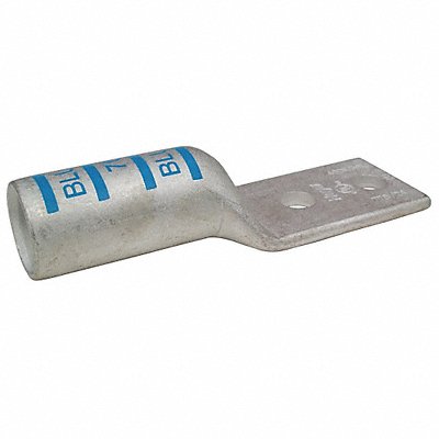 TwoHoleLugCmprsnConn Long Blue 76