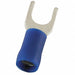Fork Terminal Tin Copper Blue PK100