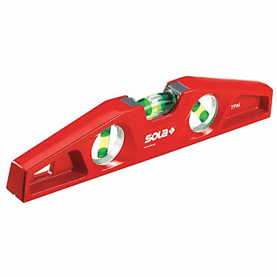 Torpedo Level Alum 10 In Magnetic Red