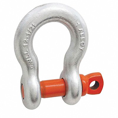 3/8In Anchor Shackle Screw Pin Galv