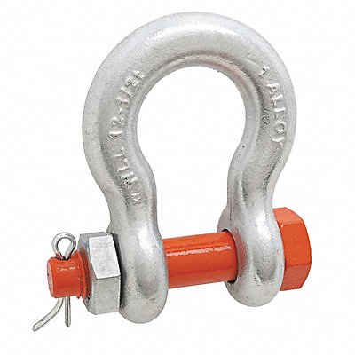 1/2In Anchor Shackle Bolt Type Galv