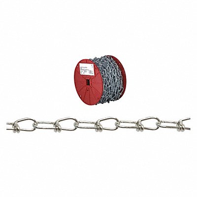 No1 Inco Double Loop Chain Zinc 250Ft