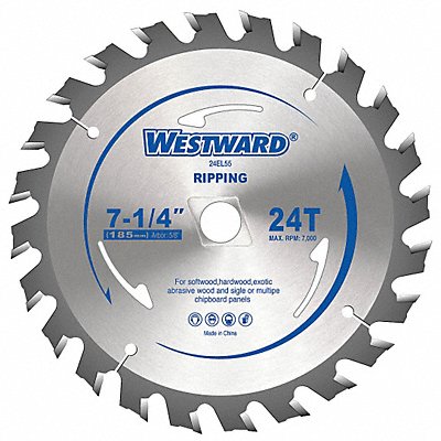 Circular Saw Blade 7 1/4 in Blade