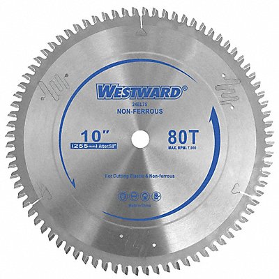Circular Saw Blade 10 in Blade 80 Teeth