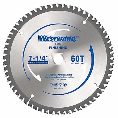 Circular Saw Blade 7 1/4 in Blade