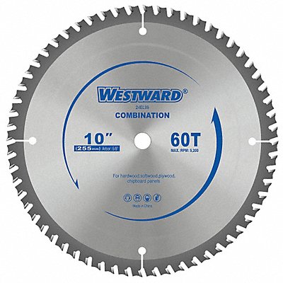 Circular Saw Blade 10 in Blade 60 Teeth