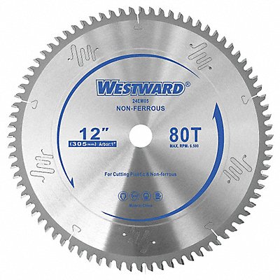 Circular Saw Blade 12 in Blade 80 Teeth