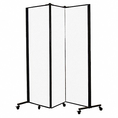 Portable Room Divider 5Ft 9In W Ice