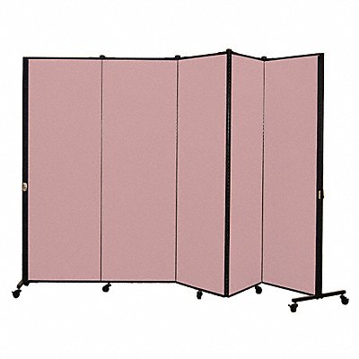 Portable Room Divider 9Ft 5In W Rspbrry