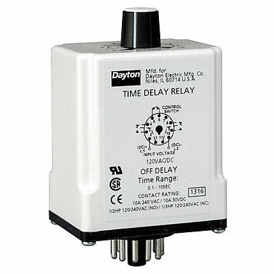 H7800 SinFunTimeDelayRelay 24VAC/DC 11Pins