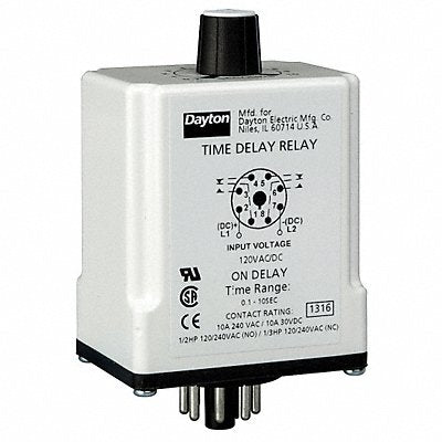 H7808 SinFunTimeDelayRelay 12VDC 8Pins