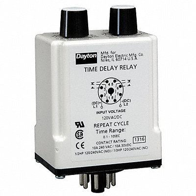 H7817 SinFunTimeDelayRelay 12VDC 8Pins