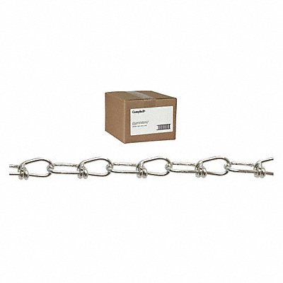 No1 Inco Double Loop Chain Zinc 100Ft Ct