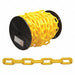 No.8 Plastic Chain Yellow 60Ft Per Reel