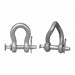 7/8In Straight Clevis Long Body Galv