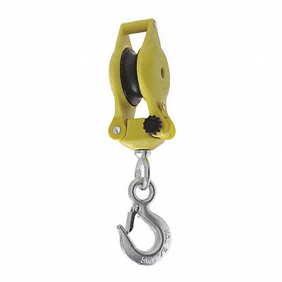 3In Hand Line Block Latched Swivel Hook