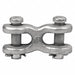 3/8In Twin (Double) Clevis Link Steel