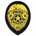 Embrdrd Patch Police Officer Gold/Blck
