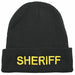 Sheriff Watch Cap Beanie Black Universal