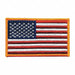 Embroidered Patch U.S. Flag Dark Gold
