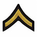 Embrdrd Patch PFC Medium Gold on Blck PR