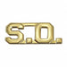 Metal Rank Insignia S.O. Gold PR